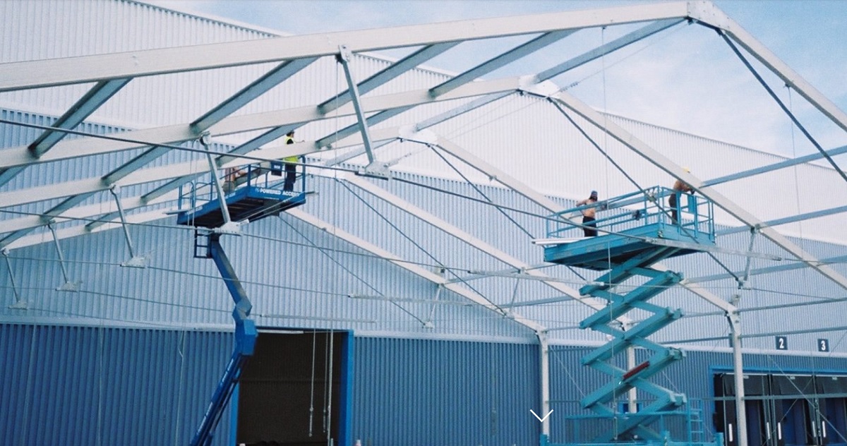 industrial tents for rent